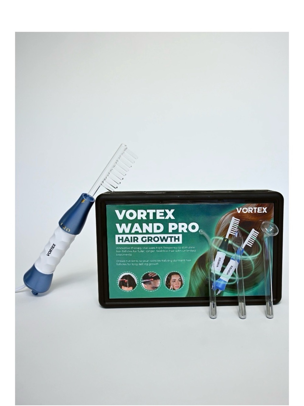 Vortex Wand Pro Hair Growth Device - like new, manufacturer doesn’t take return